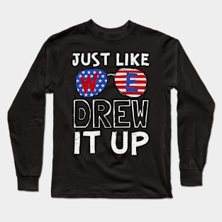 Just Like We Drew It Up Long Sleeve T-Shirt